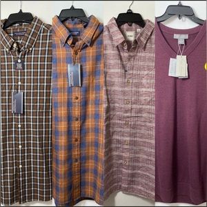 NWT Men Shirt Bundle sizes L/ XL/ XXL